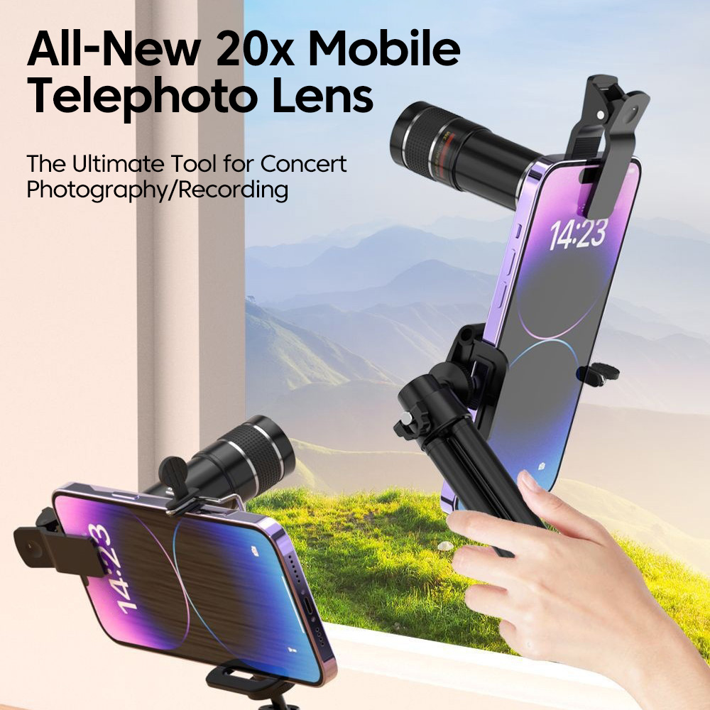 Universal 20x Telephoto Phone  – Photography Lighting Definition recenzja i cena