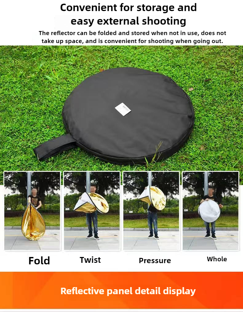 60*90cm Portable Collapsible P – Photography Lighting Reflectors recenzja i cena