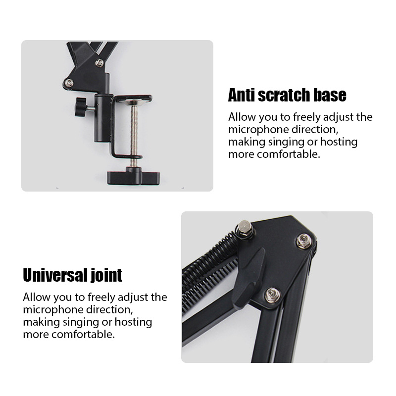 Adjustable Microphone Stand De – Boom Arm Stand recenzja i cena